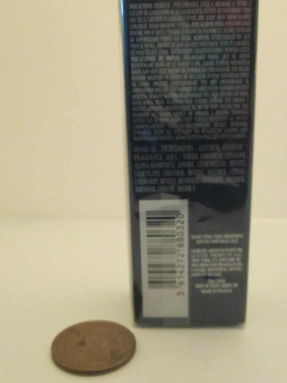 Classy,sexy, ACQUA DI GIO Giorgio ARMANI EDP Travel size Sealed, New